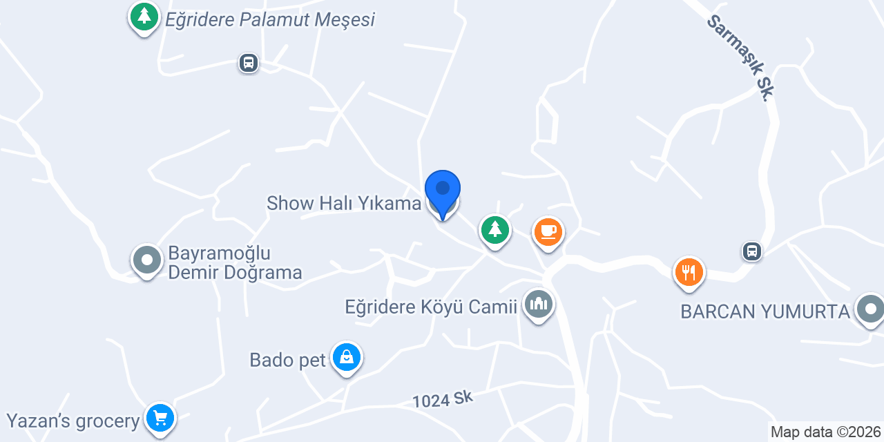 Show Halı Yıkama konumu