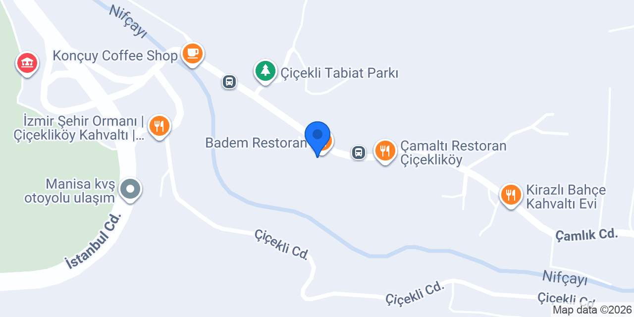 Badem Düğün Dernek konumu