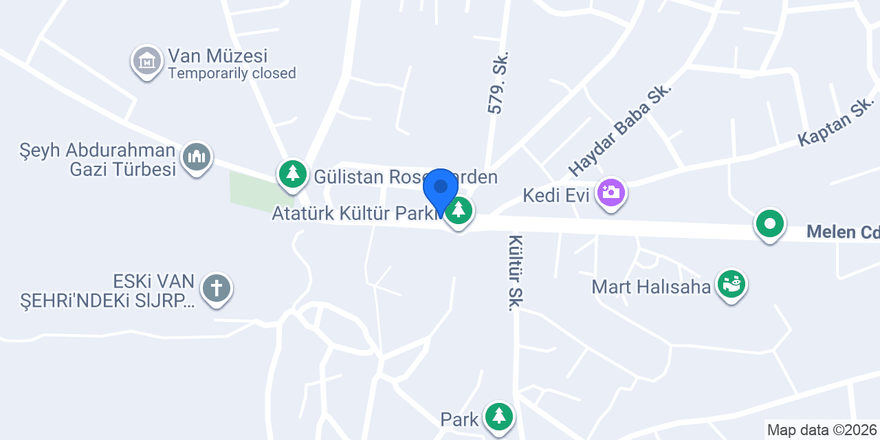Van Kale Taksi konumu