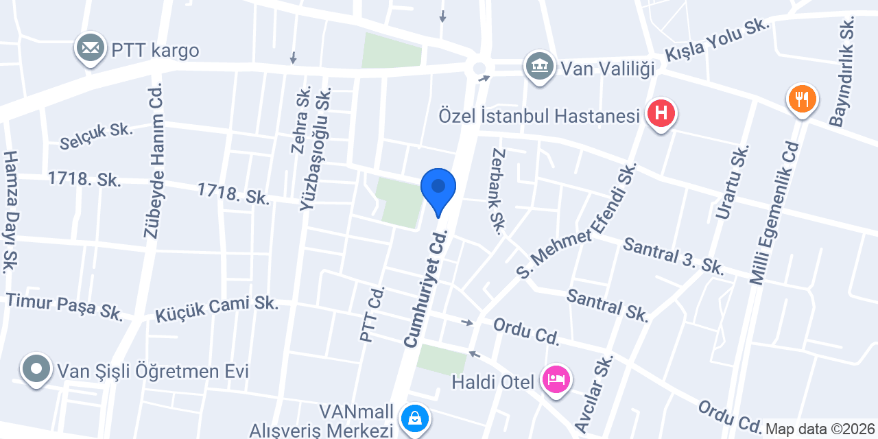 Pembedünyalar Bayan Kuaförü konumu