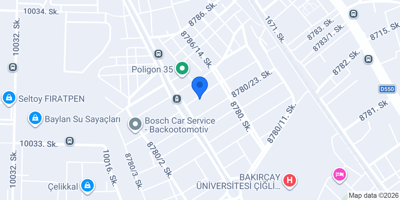 Çakır Oto Servis konumu