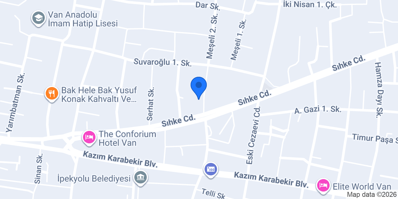 Van Oğuz Çevik nakliyat konumu