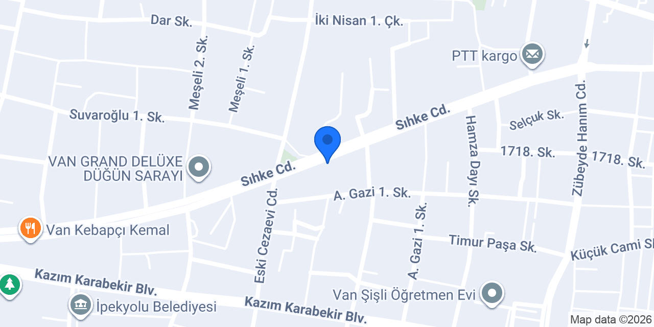 Has Lahmacun ve pide konumu