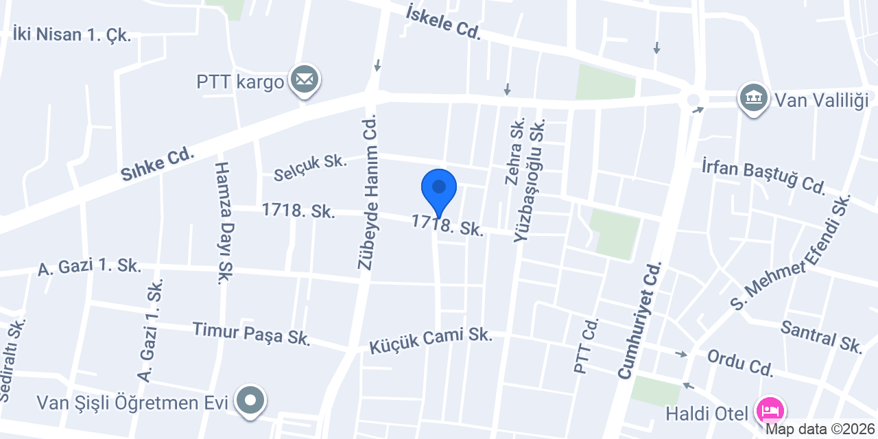 Karslıoğlu Motor Van konumu
