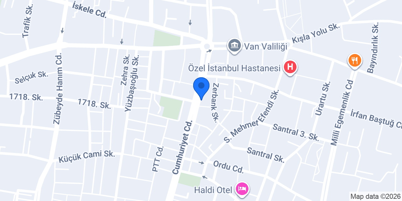 Yıldırımoğlu Kuyumcusu konumu