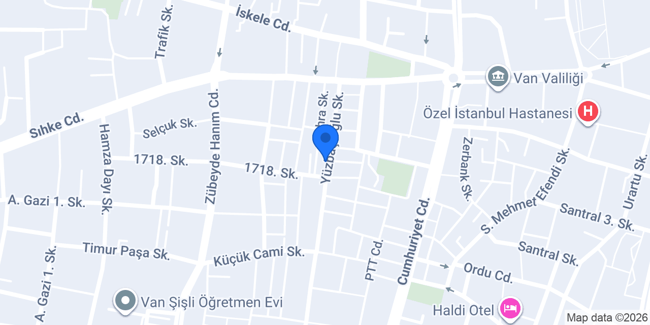 Van Çilingir Anahtarcı Cafer konumu