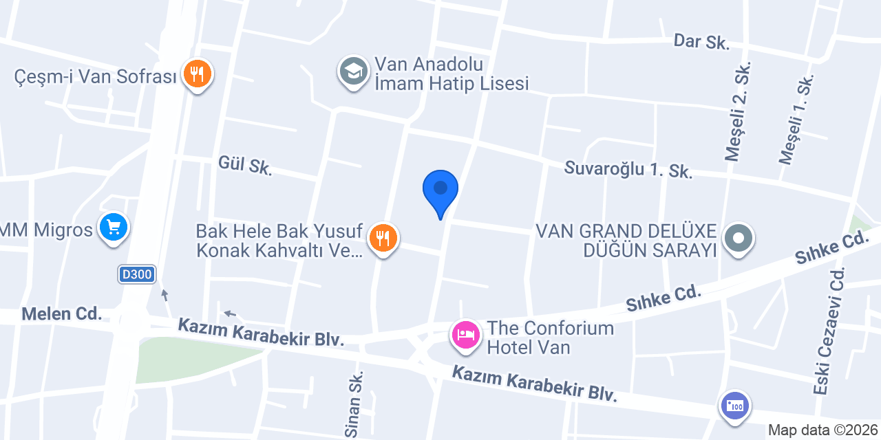 kadınca bayan kuaförü konumu