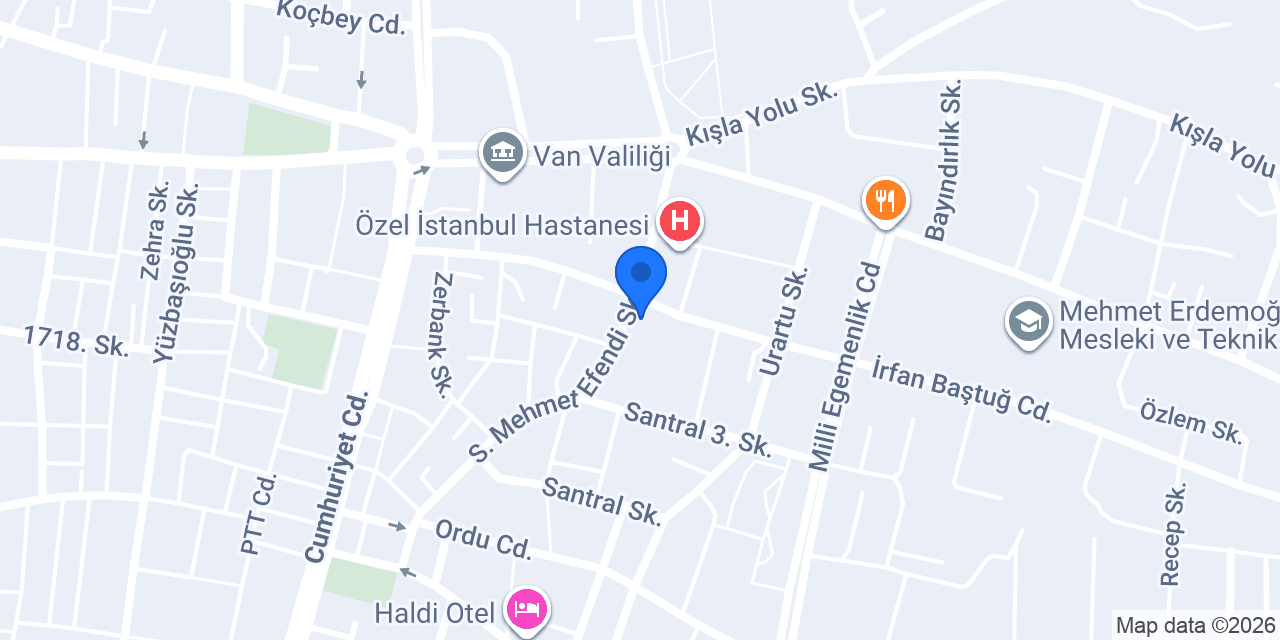 Beşyol Et konumu