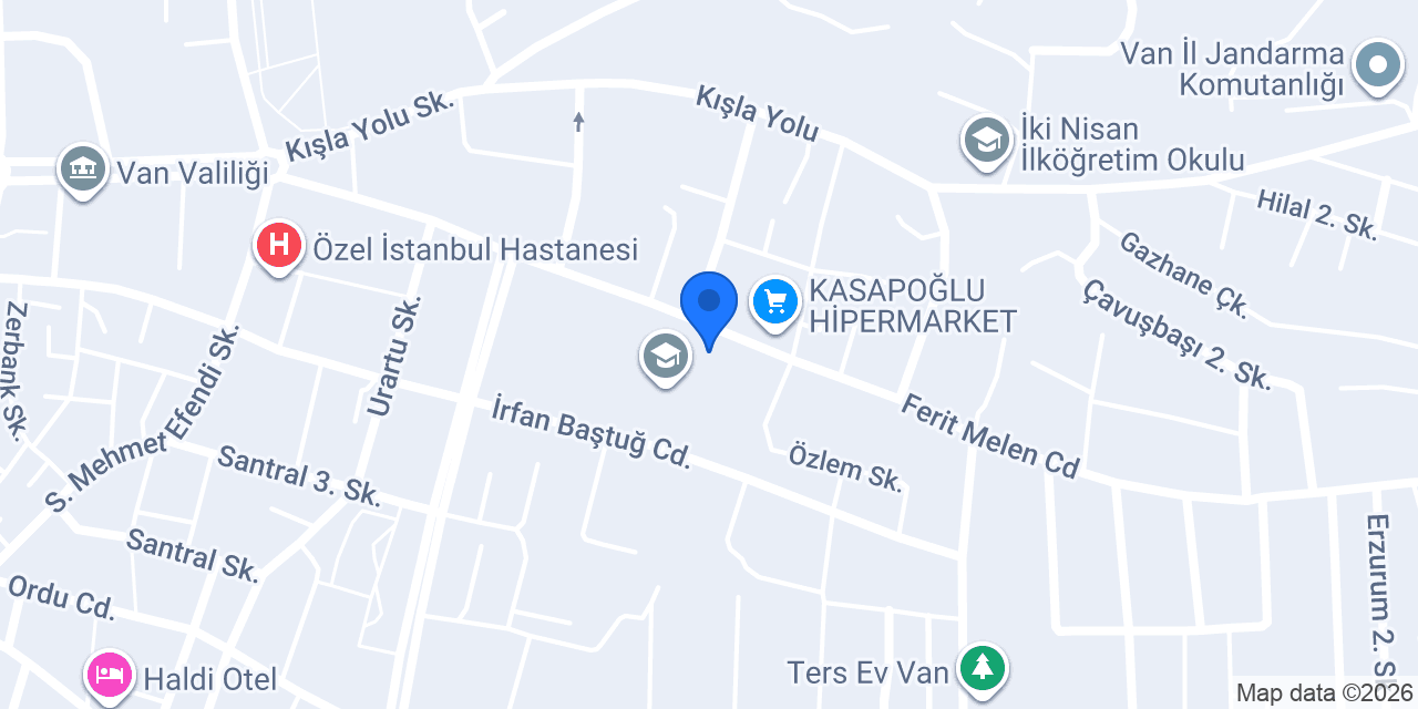Şen manav konumu
