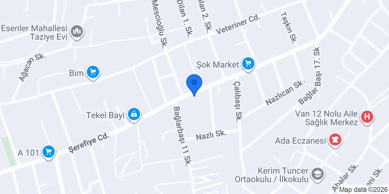 AGT mobilya dekorasyon konumu