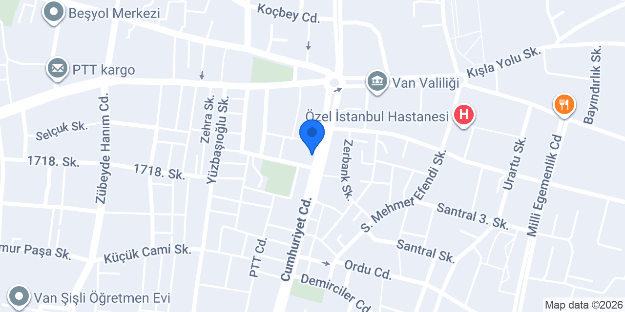 Van Tekel Balıkçısı konumu
