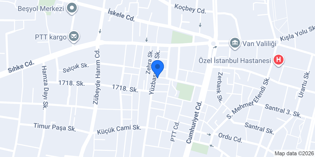 Otel Nisa konumu