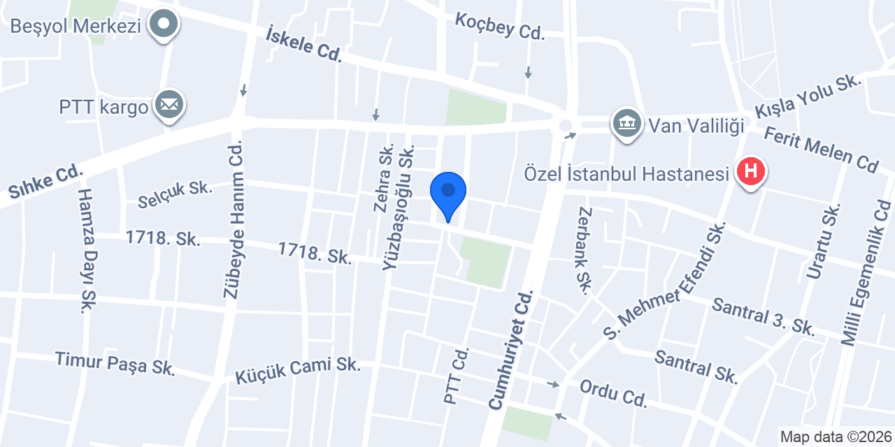 Çağdaşvan Turizm konumu