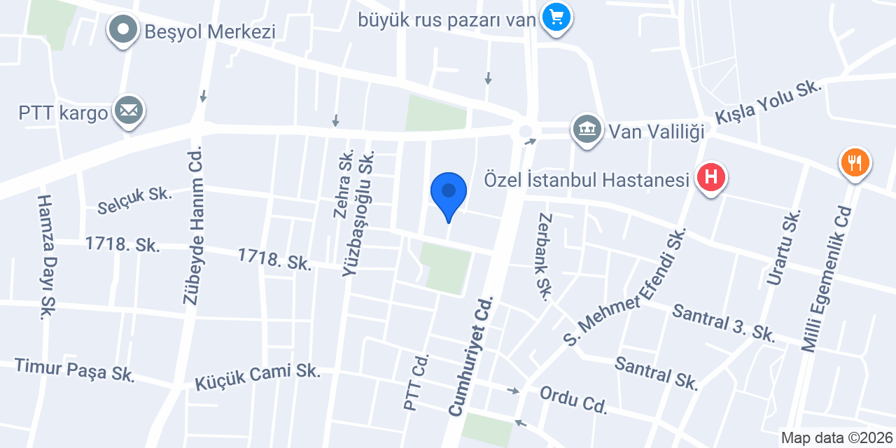 ZAHİR ELEKTRONİK konumu