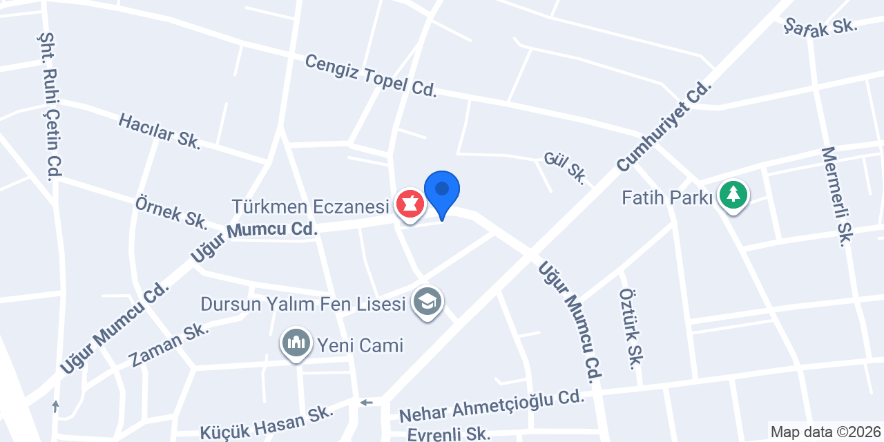 Sivaslı Eczanesi konumu