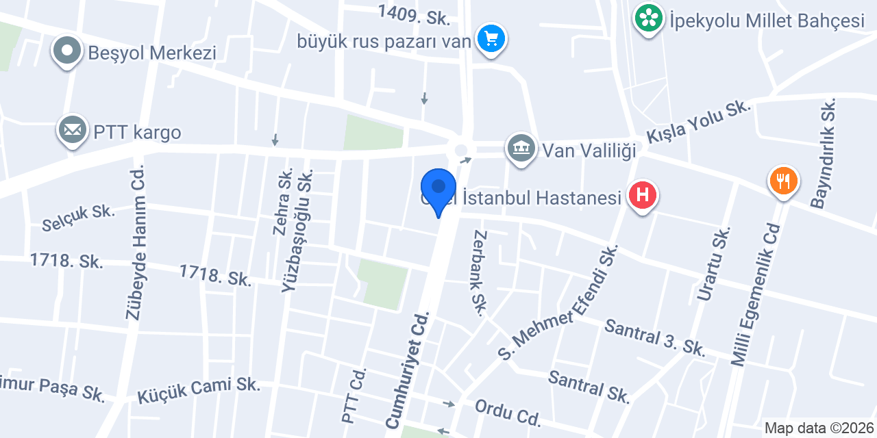 EKİNCİ ELEKTRONİK konumu