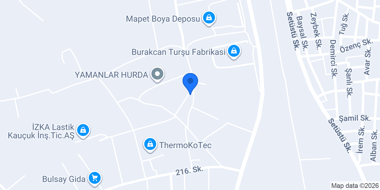 Duru Hammadde Plastik konumu