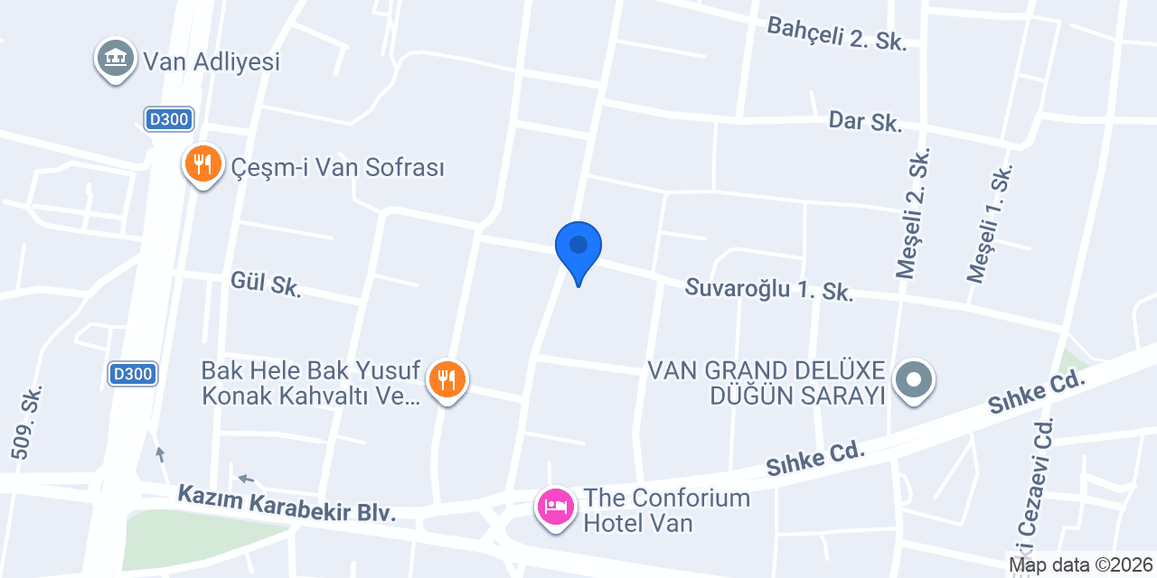 Dünya Diş Polikliniği(Van) konumu
