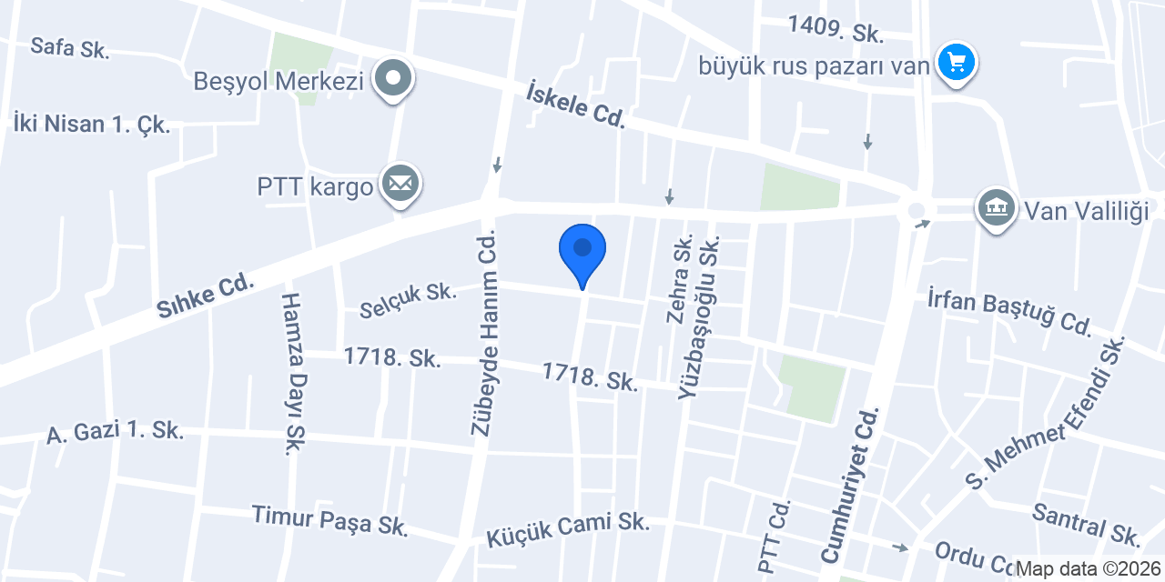 KEYFİ VAN TURİZM konumu