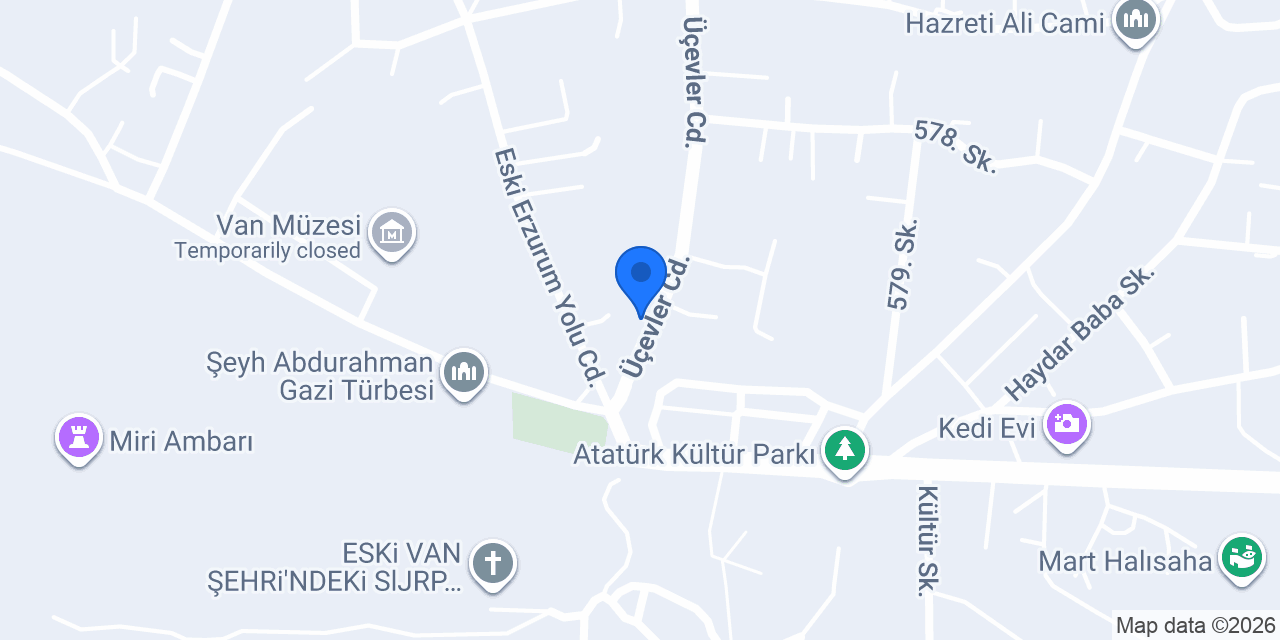 Tunç Market konumu