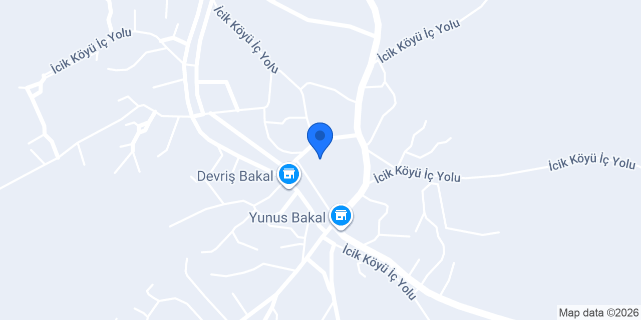 İcik ortaokulu konumu