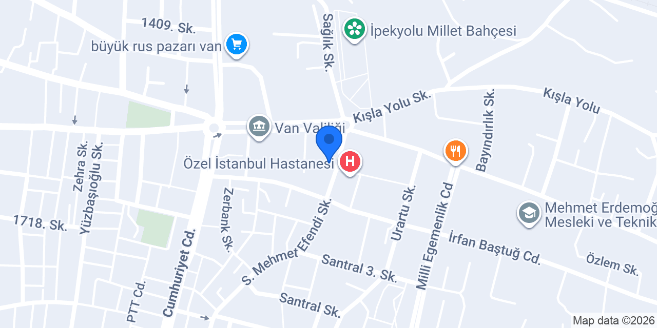 YILDIZ DİŞ DEPOSU konumu