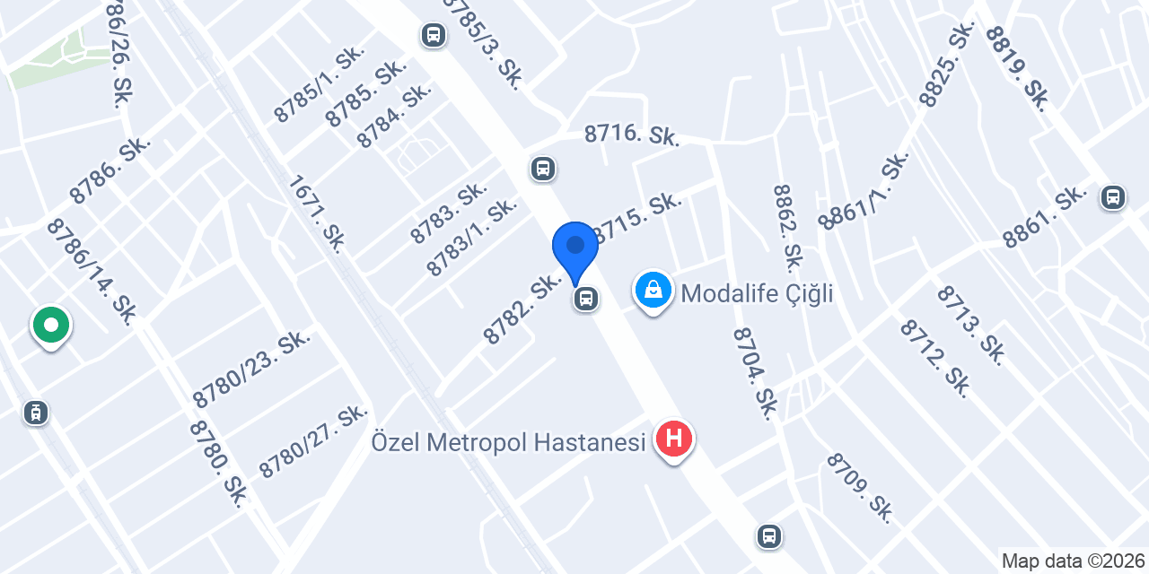 Çiğli Koltuk Döşeme konumu