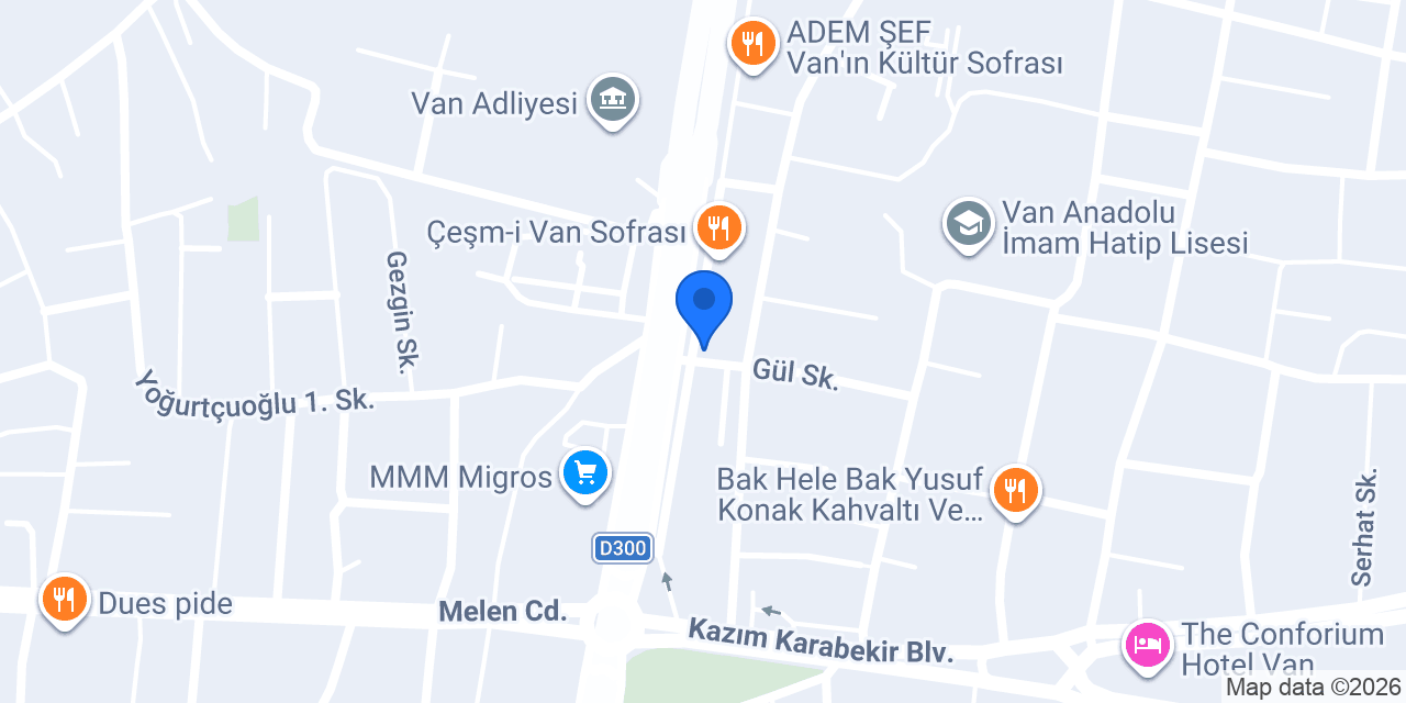 Tetikoğlu Hukuk & Danışmanlık konumu