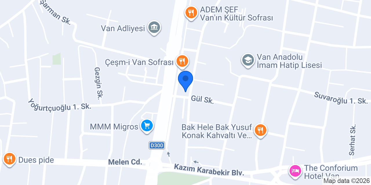Avukat Hatice ilci / Van konumu