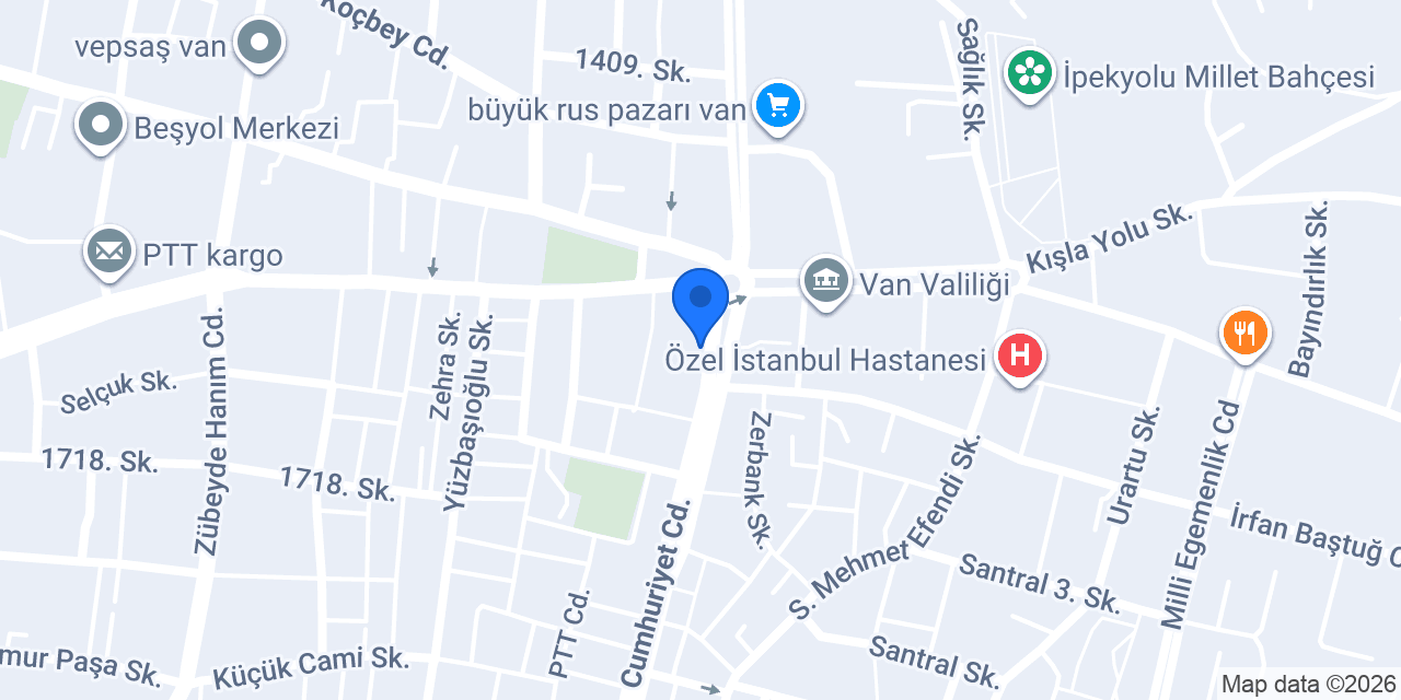 SVS Grup A.Ş konumu