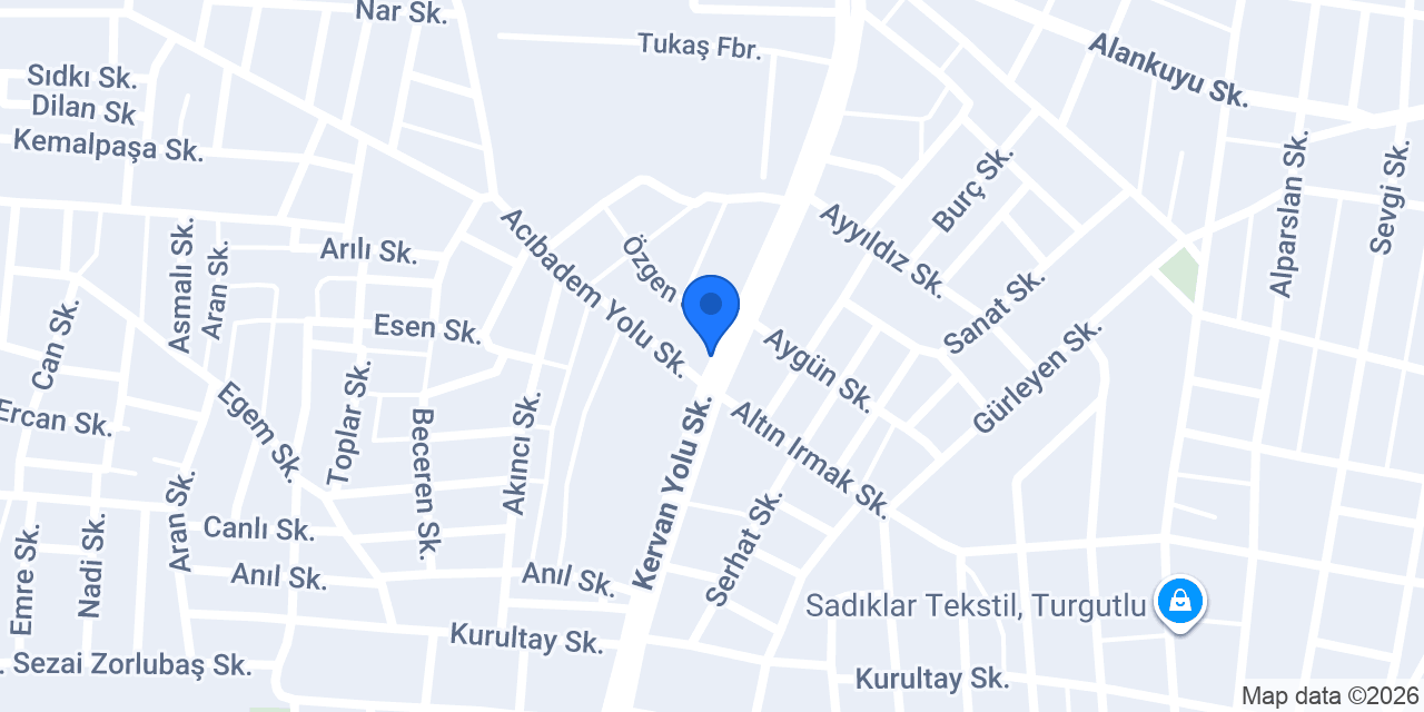 Dönerci Şerif Usta konumu