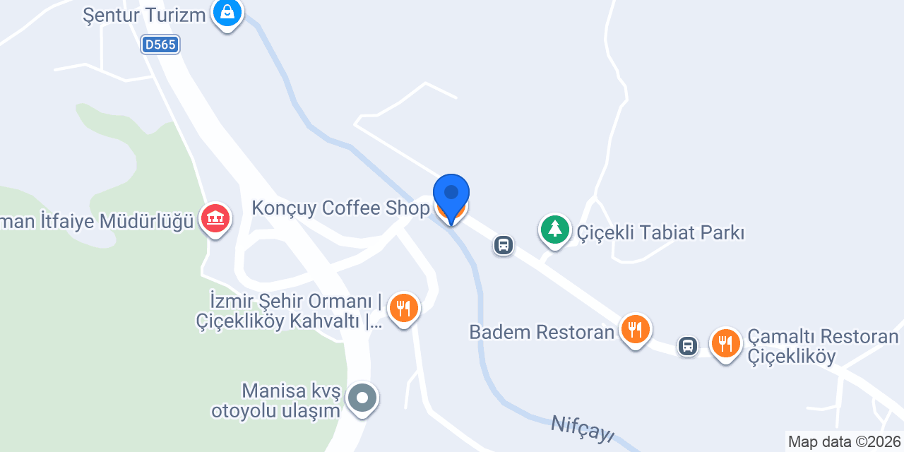 Konçuy Coffee Shop konumu