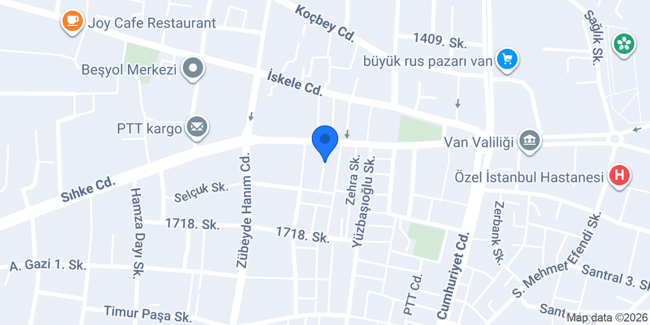 Öz Timar Et Lokantası konumu