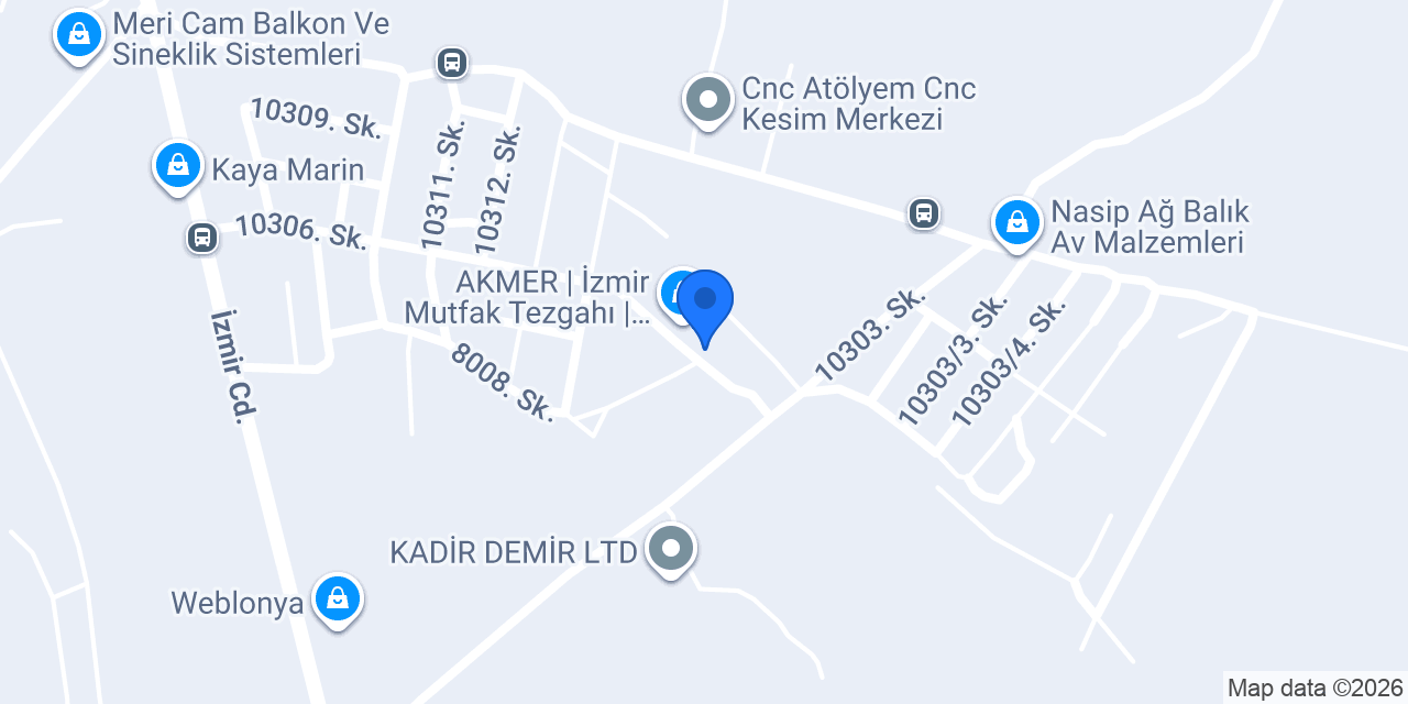 Evviz Cambalkon Toptancisi konumu