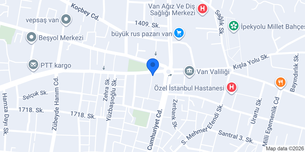 Vefa Eczanesi konumu