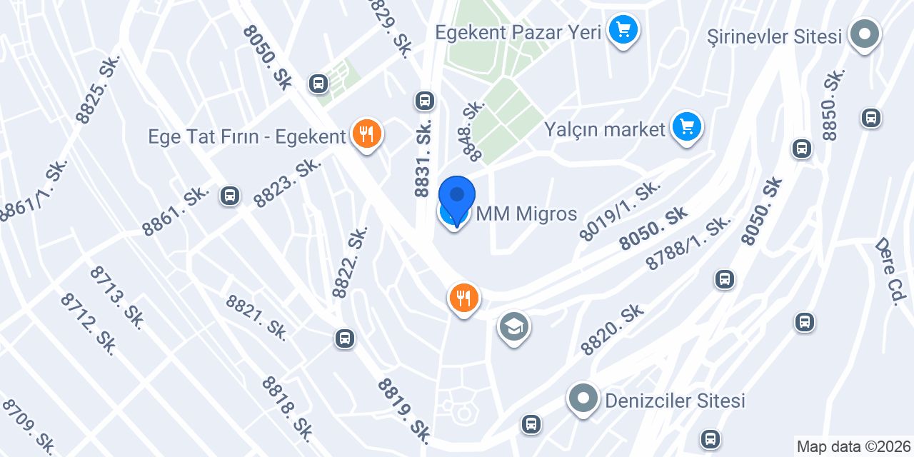 Ptt - Egekent Şb. konumu