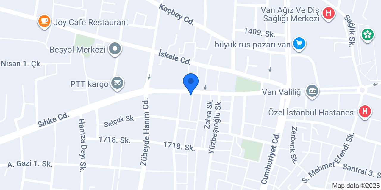 VAN EVDEN EVE NAKLİYAT konumu
