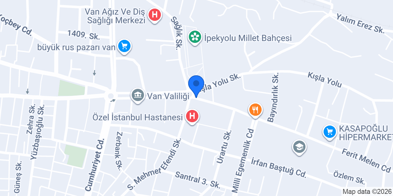 Halk Eczanesi konumu