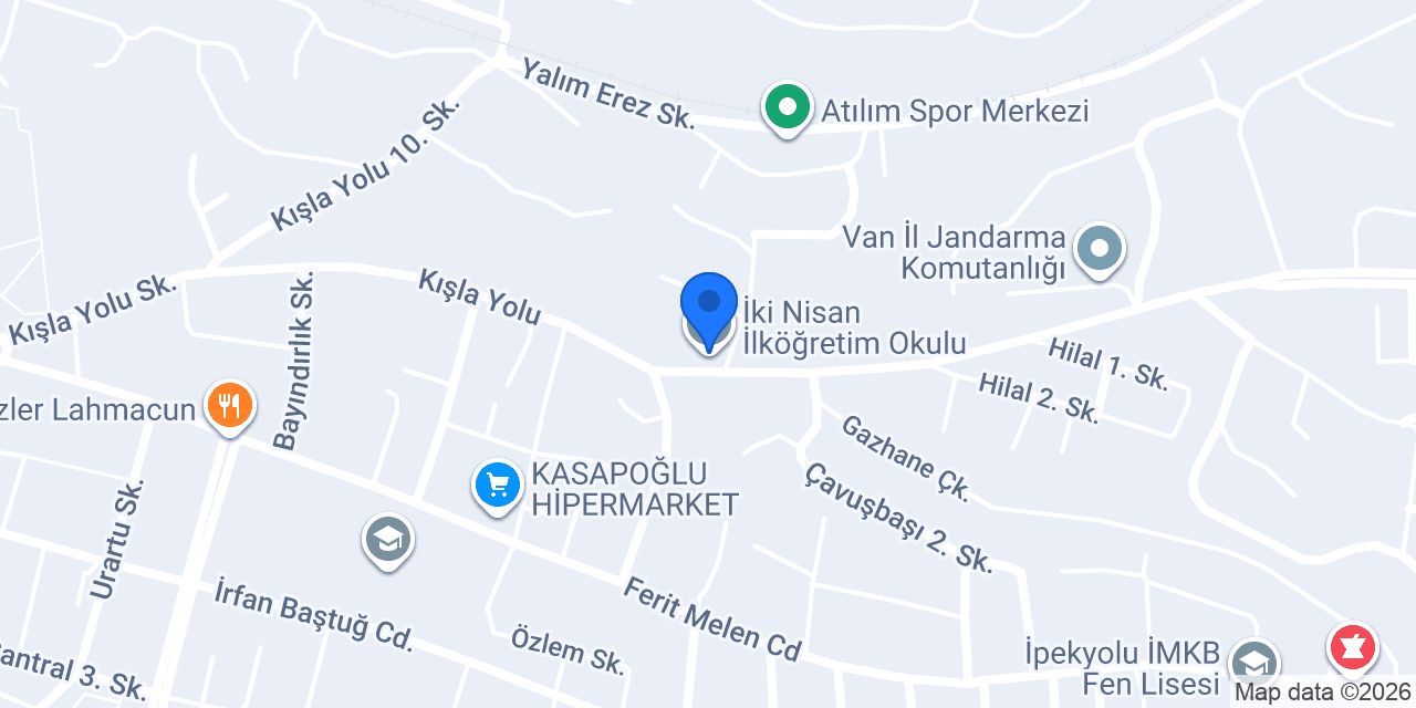 Sevgi Çiçekleri Anaokulu konumu