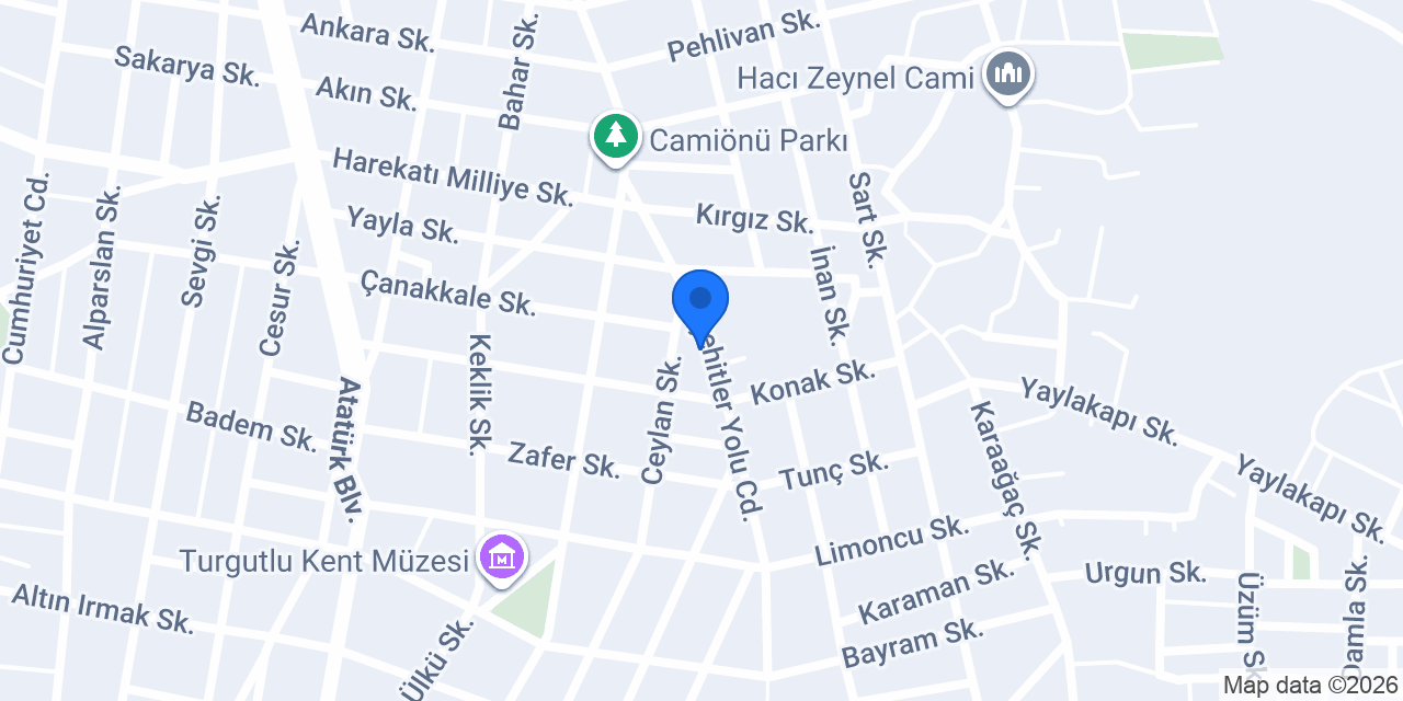 BerberBiçer konumu