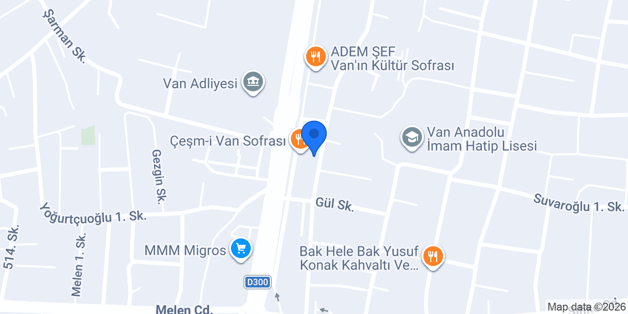 Av. Ahmet KAÇMAZ konumu