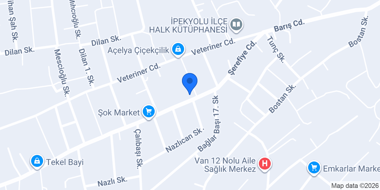 AKAR MARKET konumu