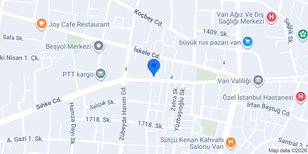 DELİCE HOME VAN konumu
