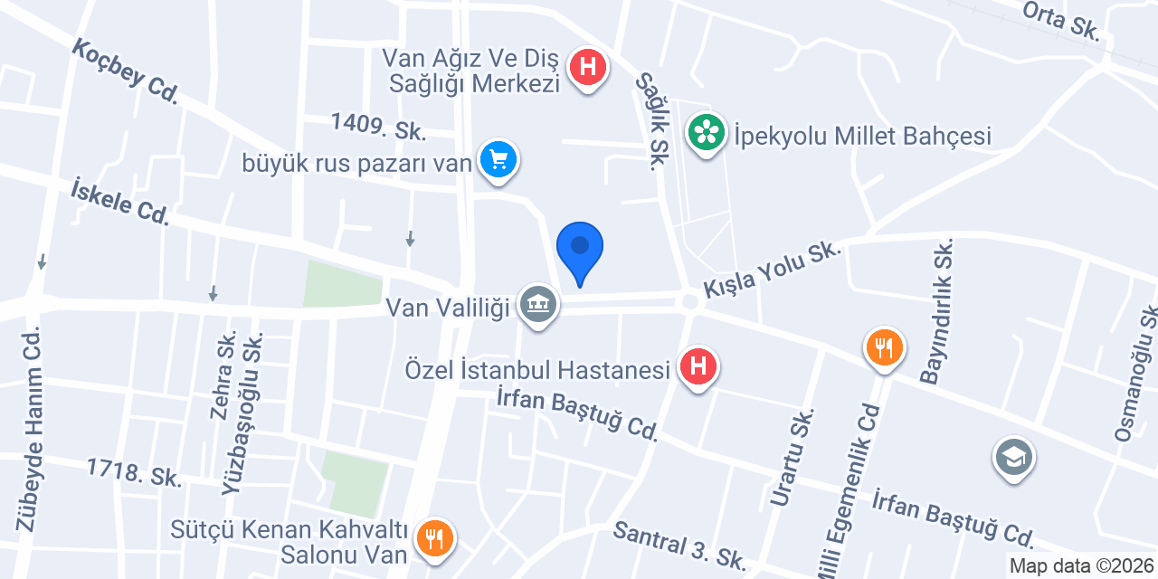 Lavin Organizasyon - Van konumu