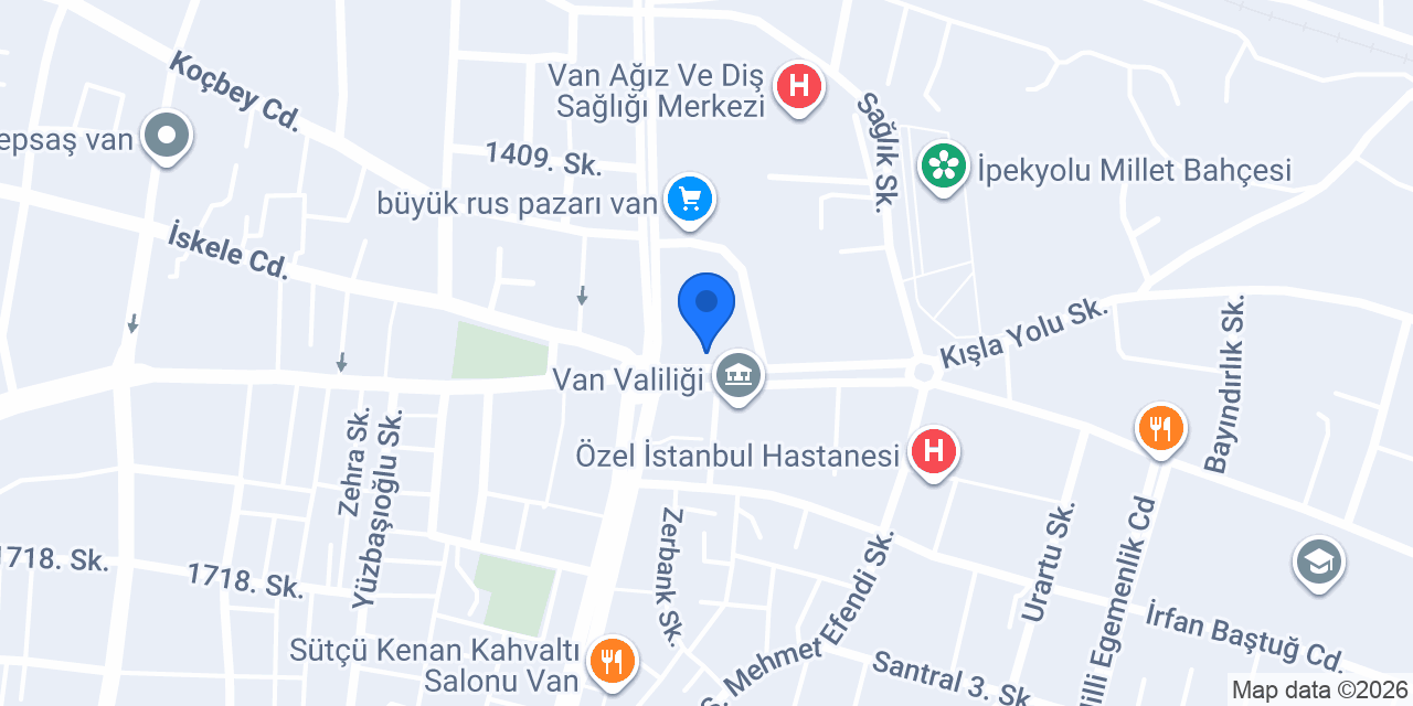 EREK TURİZM TİC. SAN. LTD. ŞTİ. konumu