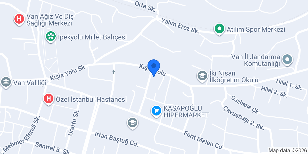 VANGÖLÜ ULAŞIM NAKLİYAT konumu
