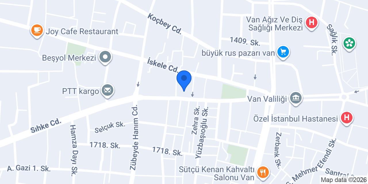 Van Garanti Kombi Servisi konumu