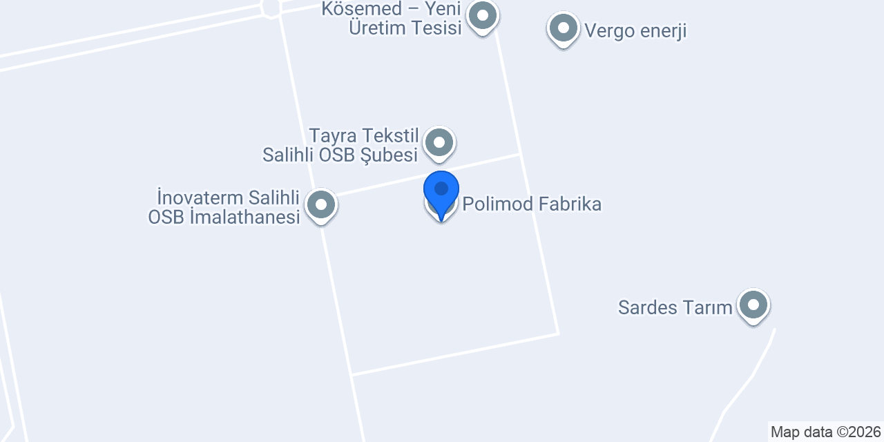 Polimod Fabrika konumu