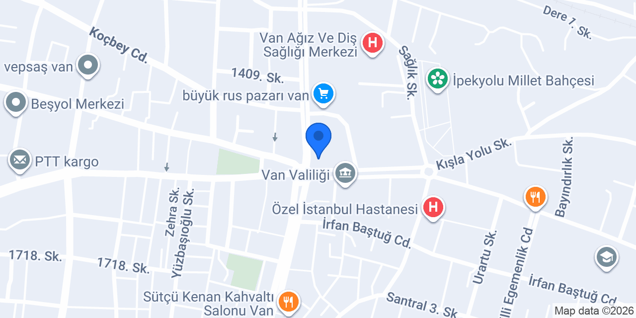 Van Birlik Yapı Emlak konumu