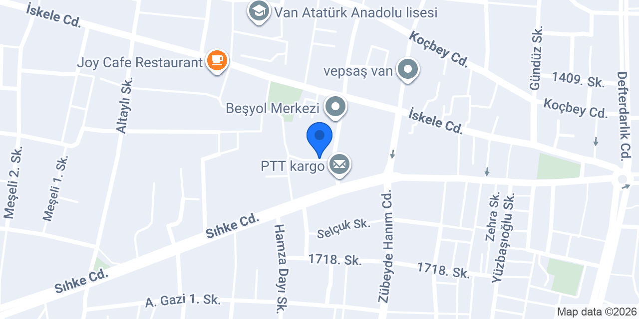 Nawşar Kargo UĞUR YERLİ konumu